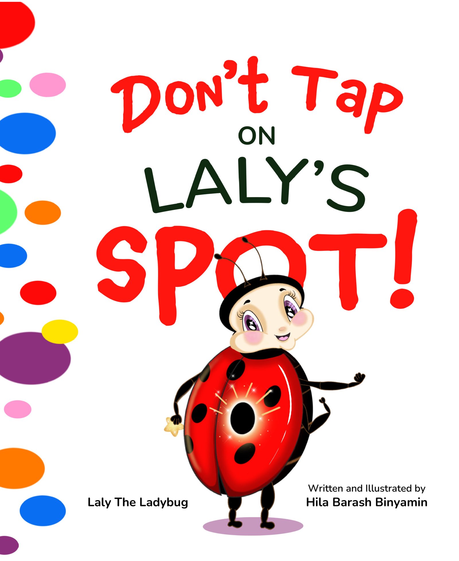 Don't Tap on Laly's Spot book cover